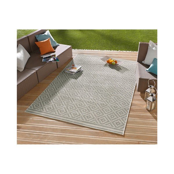 Сив и кремав протектор, подходящ за употреба на открито Ливада, 80 x 200 cm - NORTHRUGS-image-4