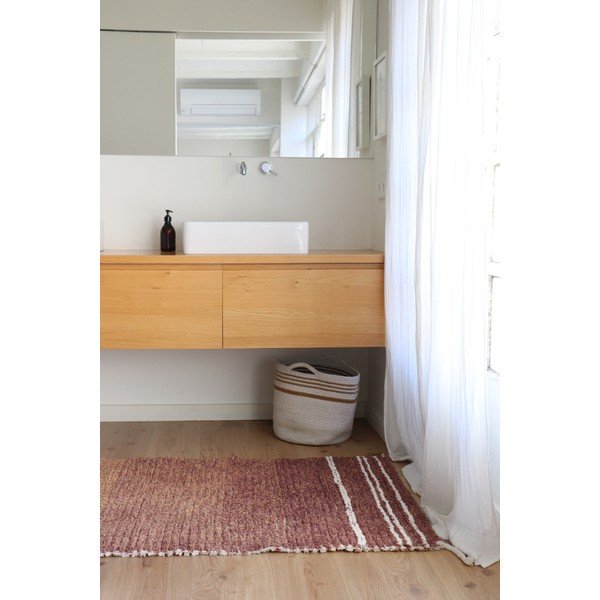 Памучен килим в тухлен цвят 80x140 cm Twin Toffee – Lorena Canals-image-4