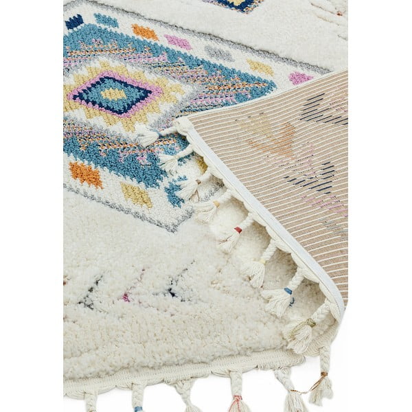 Бежов килим , 80 x 150 cm Rhombus - Asiatic Carpets-image-3