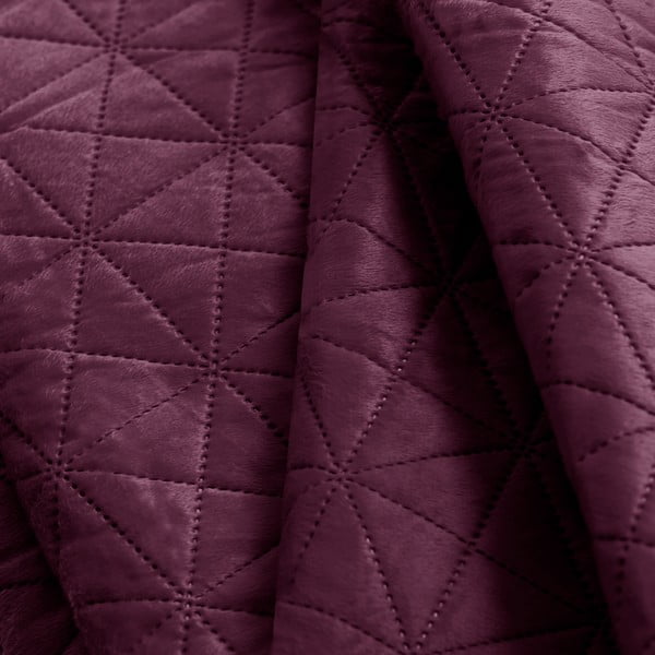 Тъмнорозово капитонирано покривало за легло 220x240 cm Laila – AmeliaHome-image-3