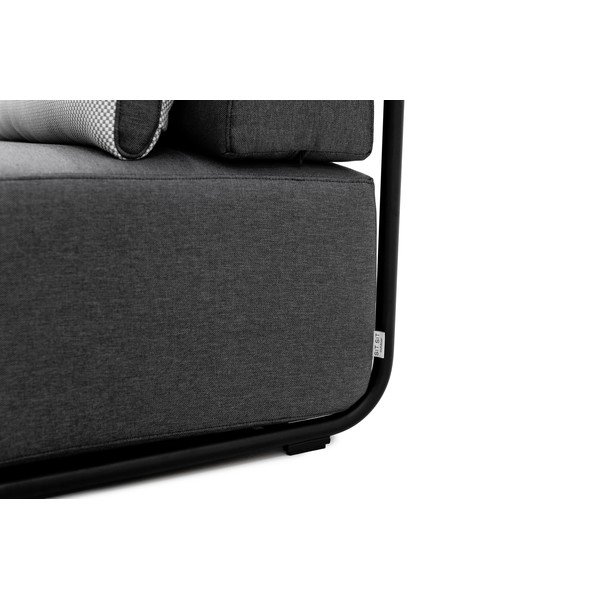 Тъмносив градински отоман Straw - Sit Sit-image-4