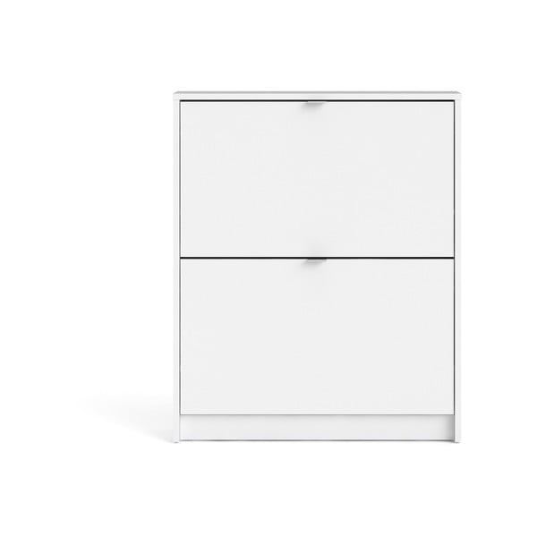 Бяла накланяща се стойка за обувки Shoes – Tvilum-image-2