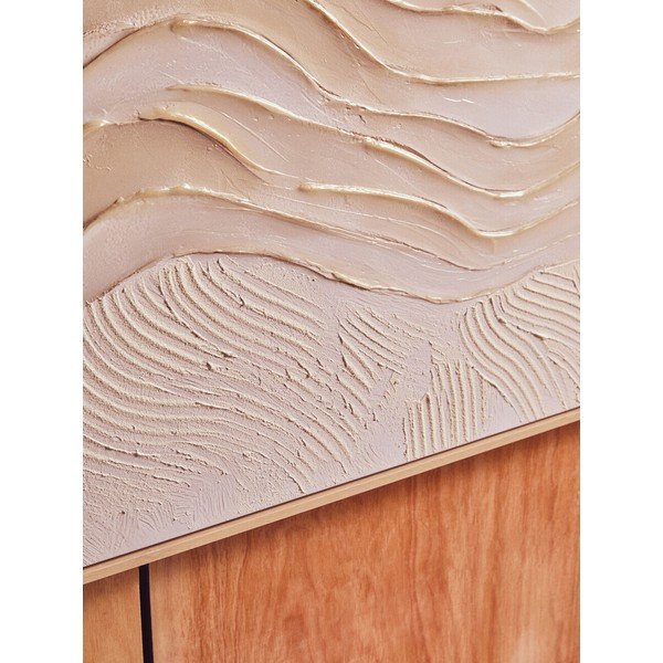 3D картина с включена рамка/върху платно 73x143 cm Astratto – Premier Housewares-image-4