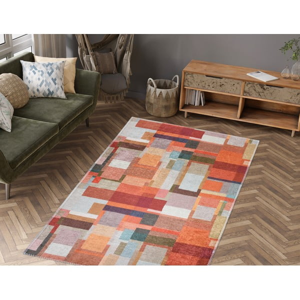 Килим подходящ за пране 120x180 cm Blocks of Fun – Vitaus-image-1
