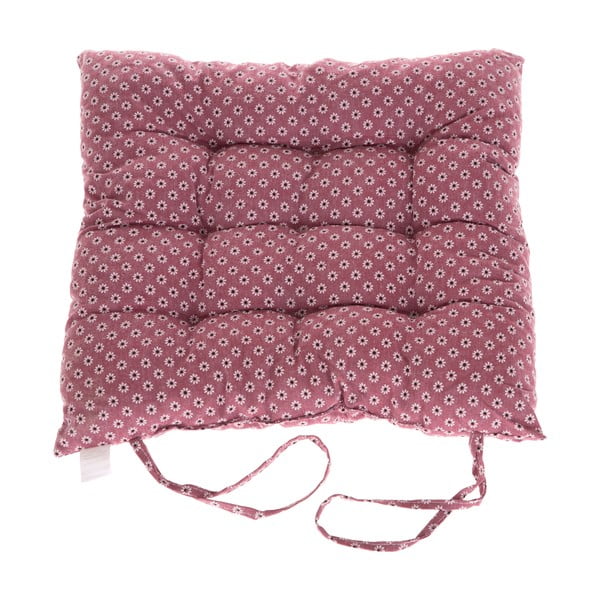 Розова текстилна възглавница за сядане 40x40 cm - Dakls