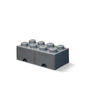 Детска тъмносива кутия за съхранение с 2 чекмеджета - LEGO®