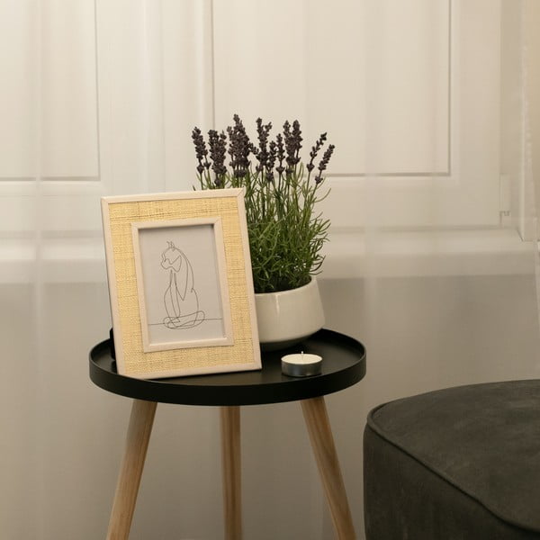 Пластмасова стояща рамка естествена 21x26 cm Rafi – Restilo-image-1