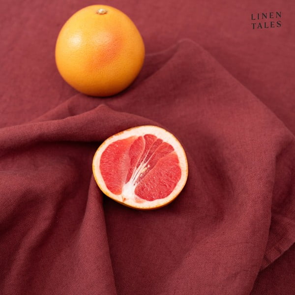 Ленена кърпа за съдове 45x65 cm Marsala – Linen Tales-image-1