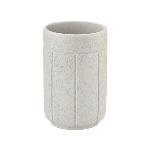 Кремава чаша за четки за зъби от полиресин Kua – Blomus