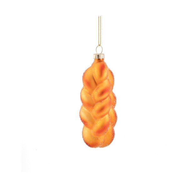 Стъклена Коледна украса 3,5 cm Plait Bread – Sass & Belle