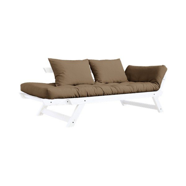 Променлив диван Bebop White/Mocca - Karup Design-image-4
