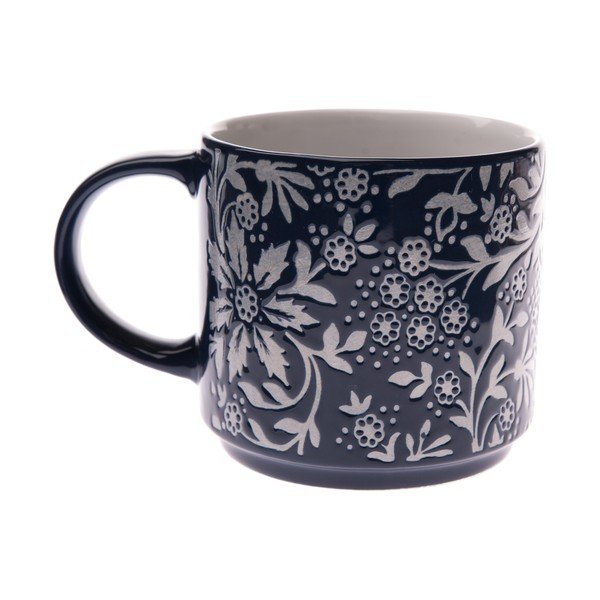 Синя керамична чаша 390 ml Bloom – Dakls