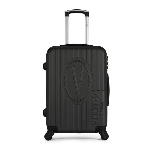 Tmavě šedý cestovní kufr na kolečkách VERTIGO Valise Grand Cadenas Integre Malo, 35 x 52 cm