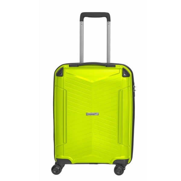 Limetkově zelený cestovní kufr Packenger, 33 l