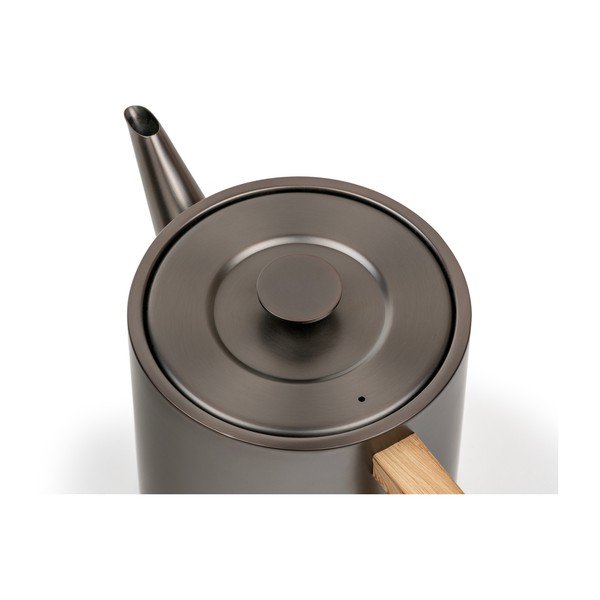 Сив чайник от неръждаема стомана с цедка 1,1 l Duet Narvik – Bredemeijer-image-3