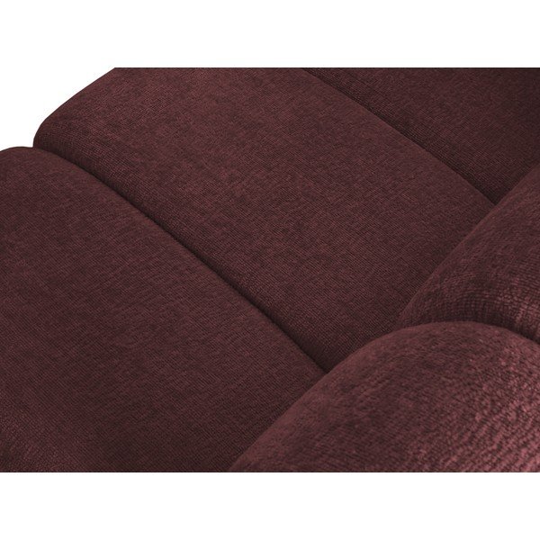 Диван в цвят бордо 367 cm Lupine - Micadoni Home-image-1