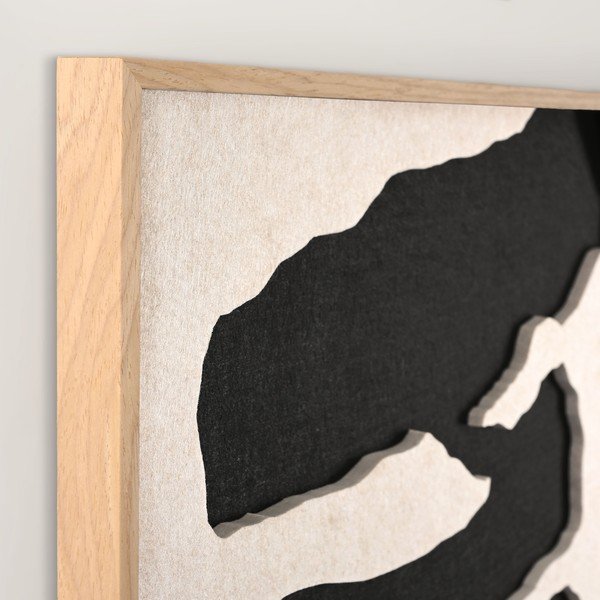 3D картина с включена рамка/акустична 90x120 cm Frequency 2 – Malerifabrikken-image-2