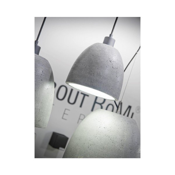 Окачено бетонно осветително тяло , ⌀ 21 cm Malaga - Citylights-image-1