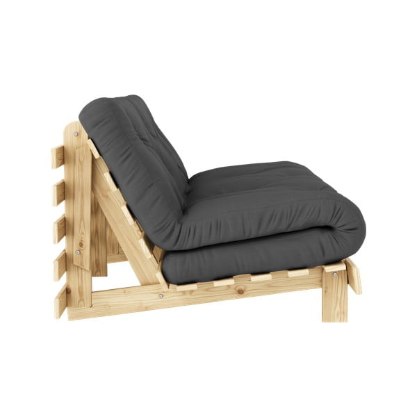 Сив разтегателен диван 160 cm Roots - Karup Design-image-4