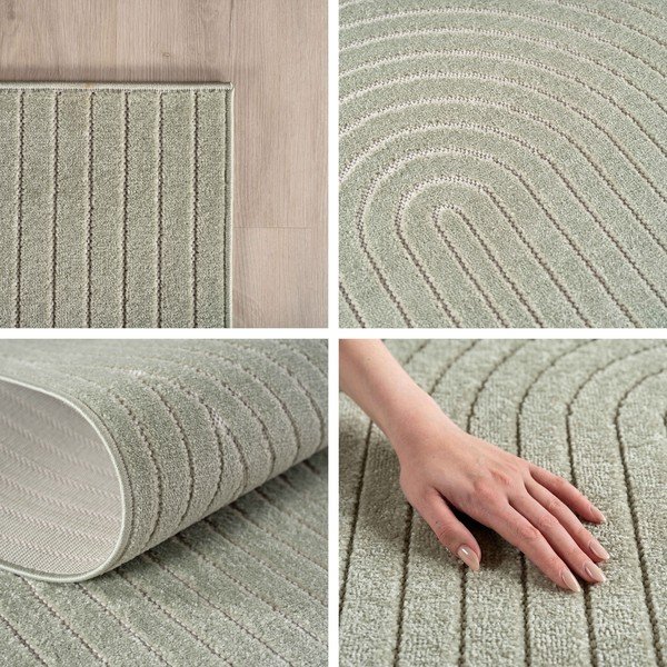 Зелен килим за открито и закрито 80x150 cm Nova 1201 – Ayyildiz Carpets-image-2