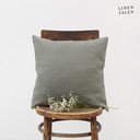 Ленена калъфка за възглавница 50x50 cm Khaki – Linen Tales