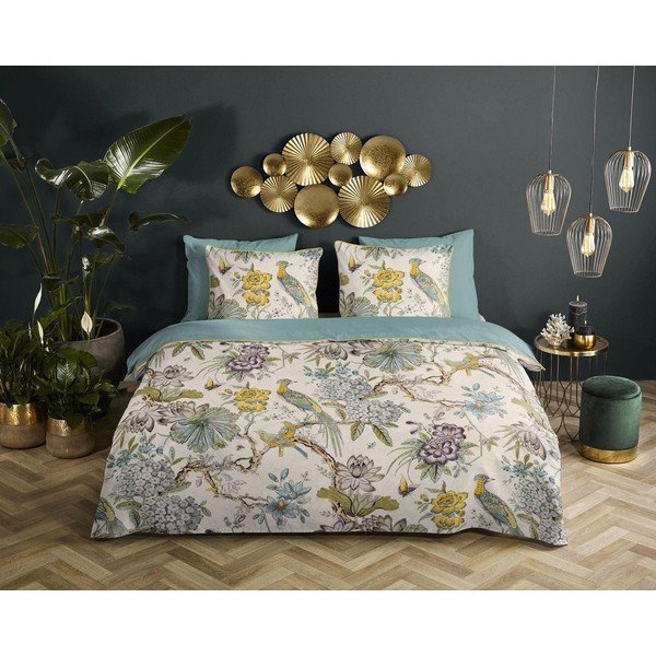 Единично спално бельо от органичен памук Daisy, 140 x 220 cm Organic - Descanso-image-1