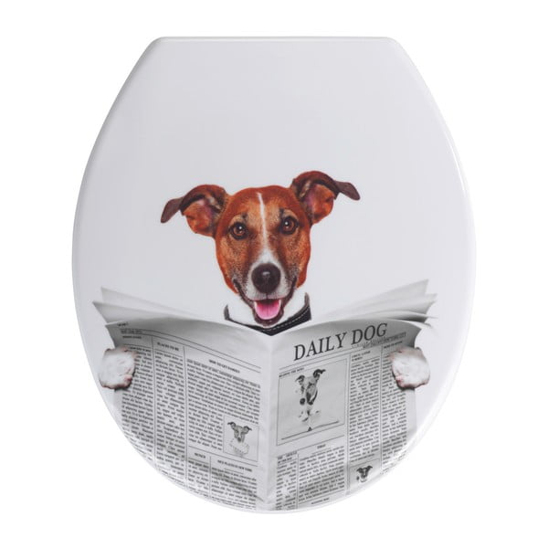 Седалка за тоалетна Daily Dog, 45 x 38 cm - Wenko