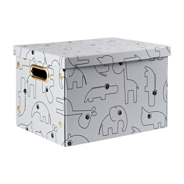 Контурна сива кутия за съхранение - Done by Deer