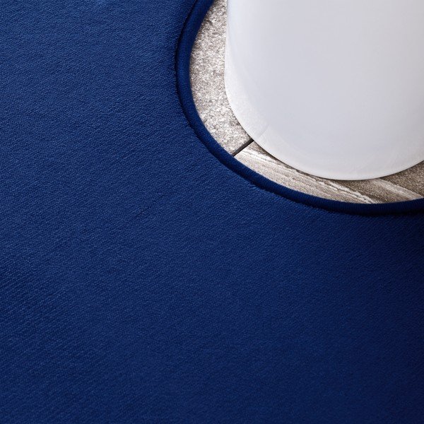 Тъмносини килими за баня в комплект от 2 бр. WC от мемори пяна 50x80 cm Anti-Bacterial – Catherine Lansfield-image-3