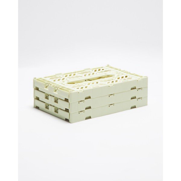 Комплект от 3 жълти кутии за съхранение Caja - Little Nice Things-image-2