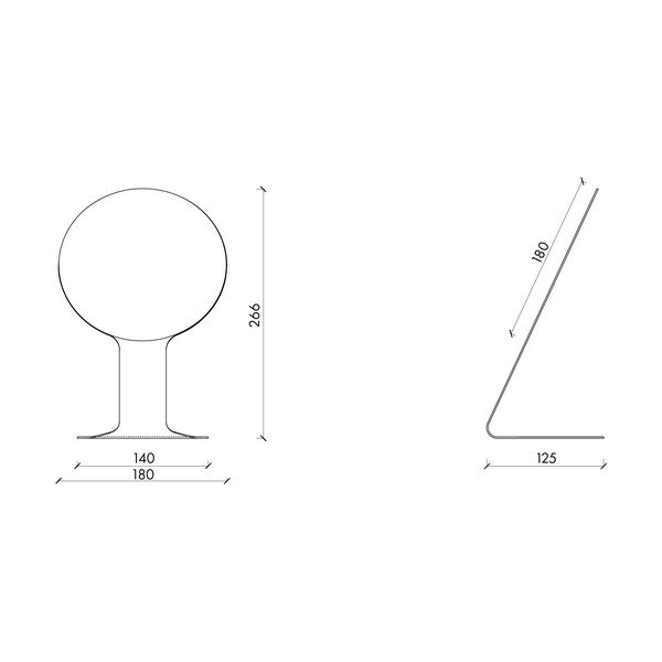Козметично огледало 18x26,5 cm Feys – noo.ma-image-3