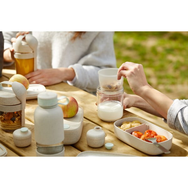 Бурканче за кисело мляко с лъжица To Go Organic – Lékué-image-3