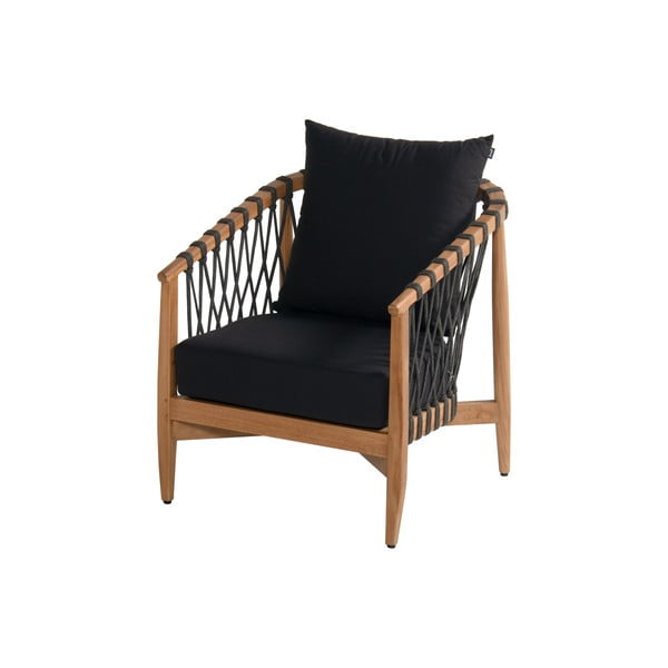 Дървен градински стол в естествен цвят Bora Bora - Hartman-image-3