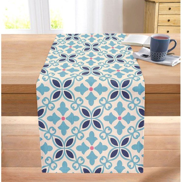 Покривка 40x130 cm Blue Tiles – Mila Home-image-2