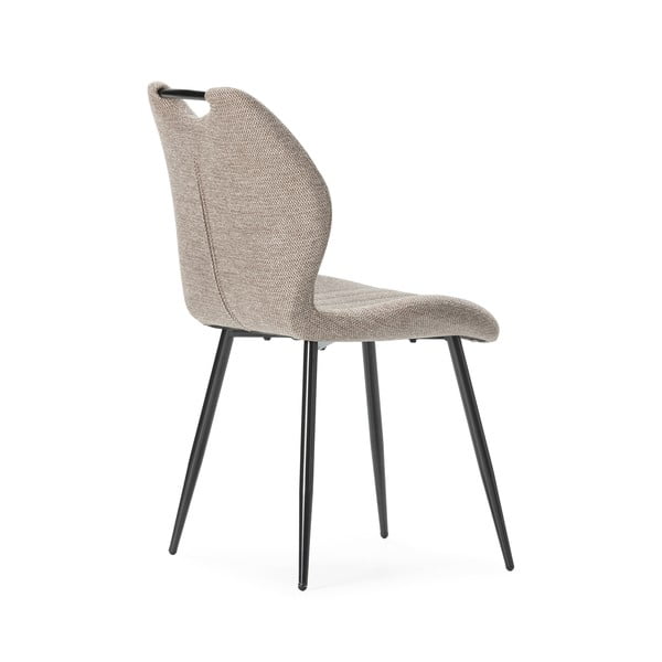 Светлокафяви трапезни столове в комплект 4 бр. Muli – Marckeric-image-4