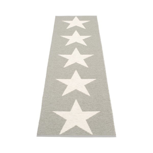 Светлосива пътека за открито и закрито 70x250 cm Viggo Warm Grey – Pappelina