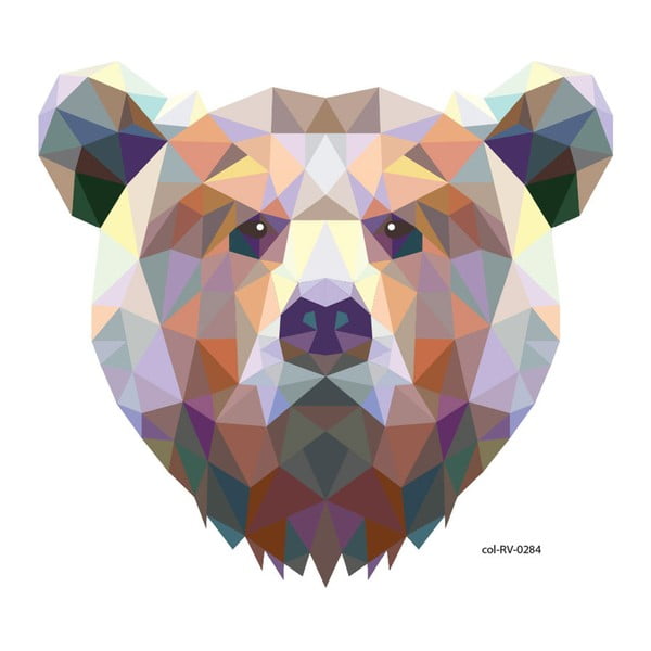 Samolepka Ambiance Origami Bear