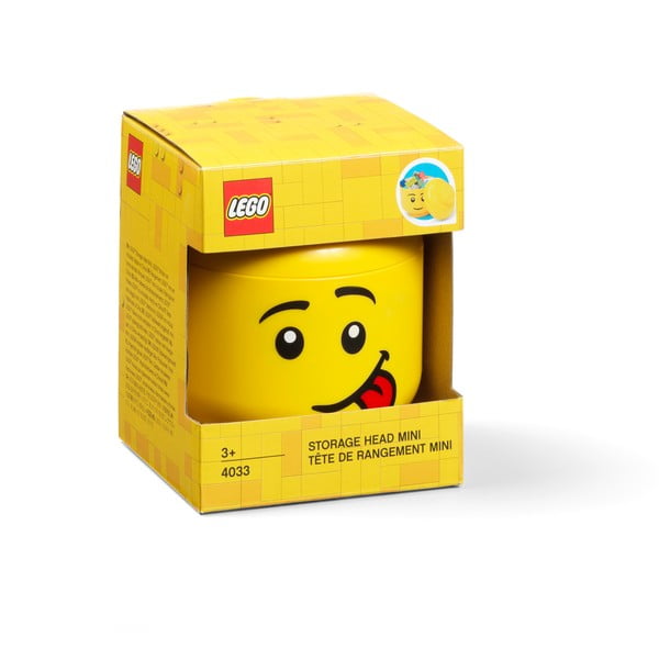 Жълта кутия за съхранение Silly, ø 10,6 cm - LEGO®-image-4