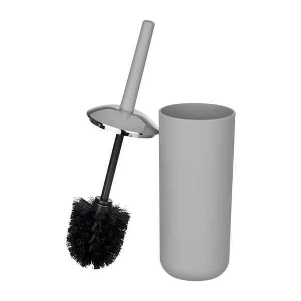 Сив пластмасов комплект аксесоари за баня Brasil – Wenko-image-3