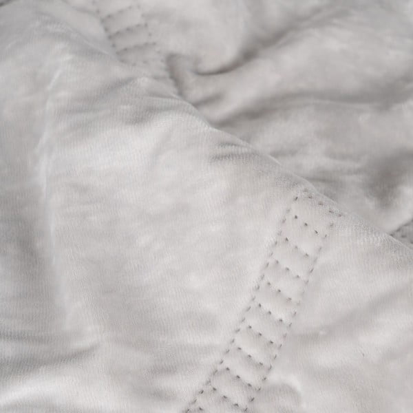 Кремаво капитонирано покривало за легло 230x260 cm – Ixia-image-2