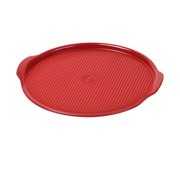 Червена керамична тава за пица , ⌀ 40 cm - Emile Henry