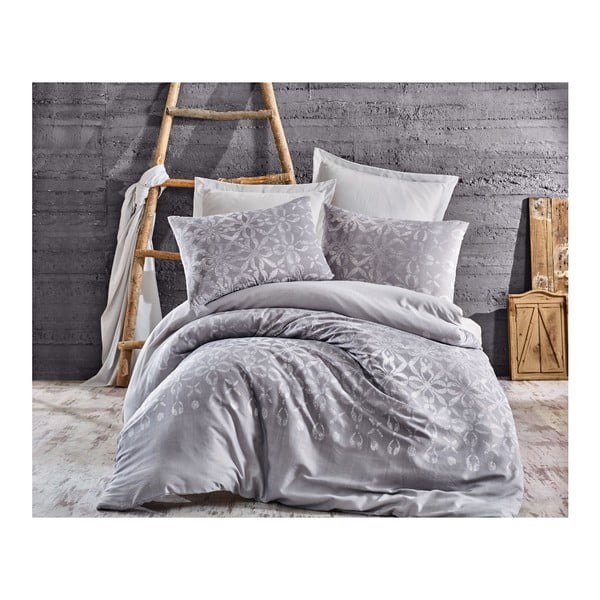Комплект спално бельо и чаршафи за двойно легло Ingrid, 200 x 220 cm - Mijolnir