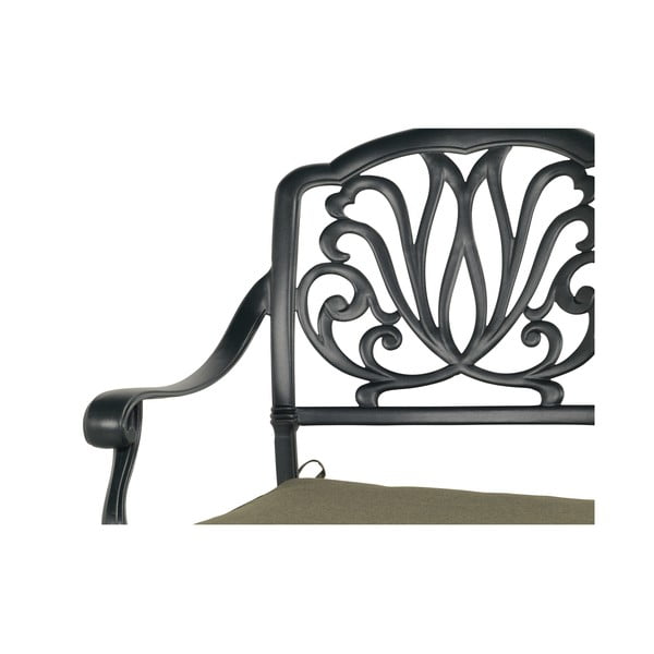 Градинска пейка метална в бронзов цвят Amalfi – Hartman-image-2