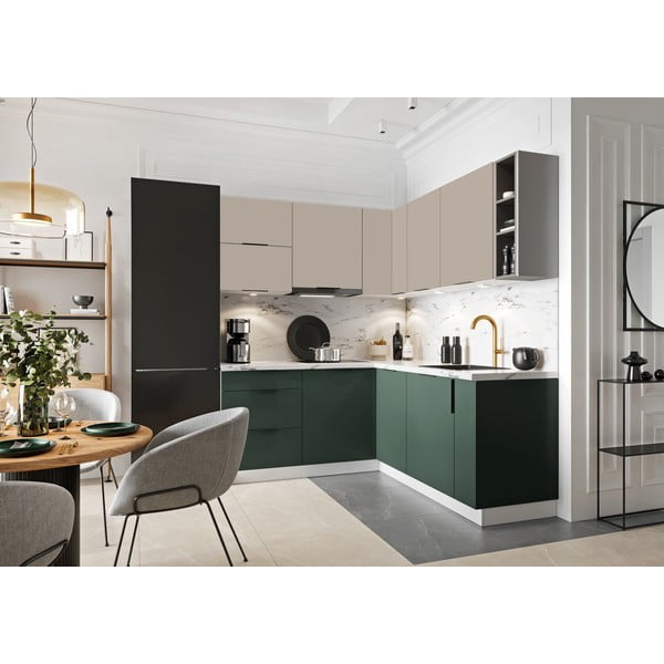 Висок кухненски шкаф за вграден хладилник (широчина 60 см) Rowan - STOLKAR-image-1