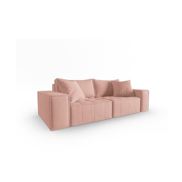 Розов диван 212 cm Mike - Micadoni Home-image-2