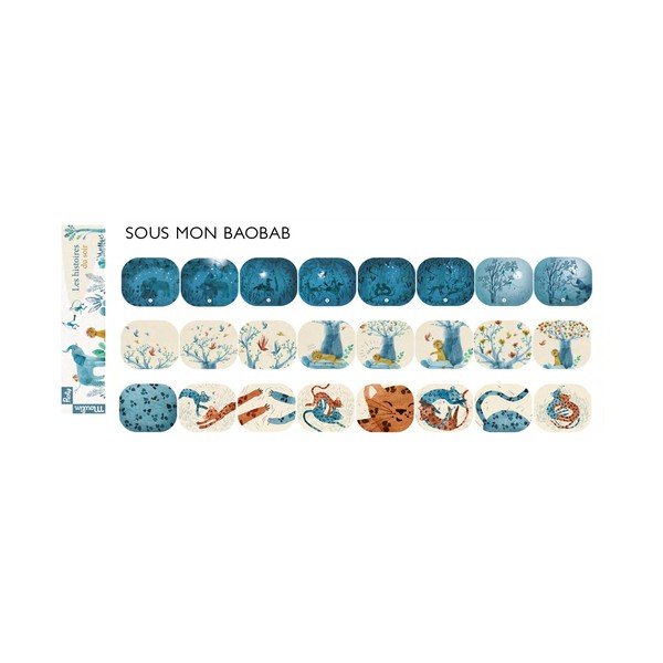 Прожекция на приказката "Животни под дървото баобаб - Moulin Roty-image-1