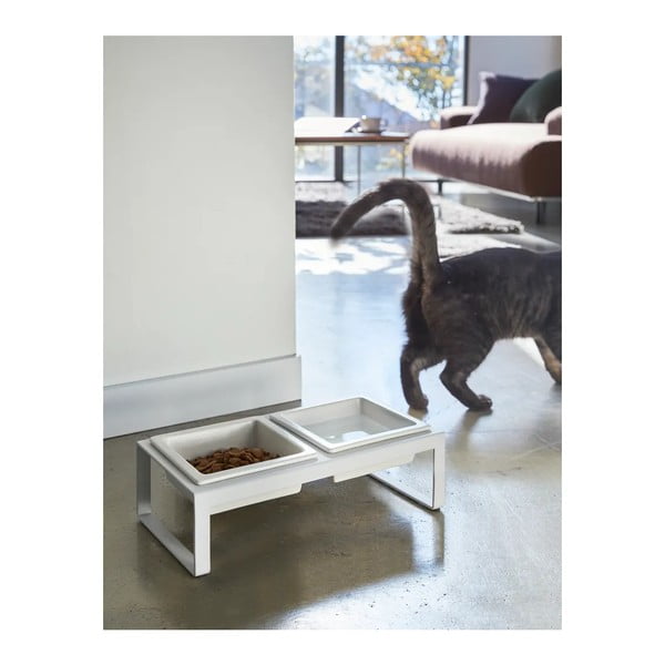 Комплект от купичка и кутия за гранули за домашни любимци Tower – YAMAZAKI-image-2