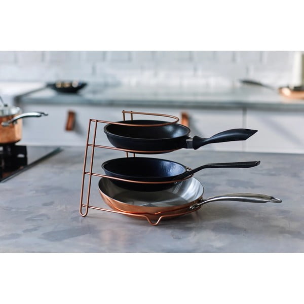 Стойка за тиган с меден цвят Canyon - Metaltex-image-1