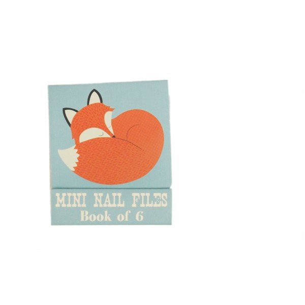 Комплект от 6 мини пили за нокти Rusty The Fox Rusty the Fox - Rex London-image-2