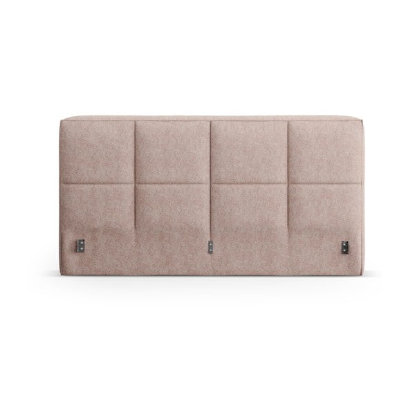 Светлорозова тапицирана табла за легло 209x100 cm Darren – Micadoni -image-2